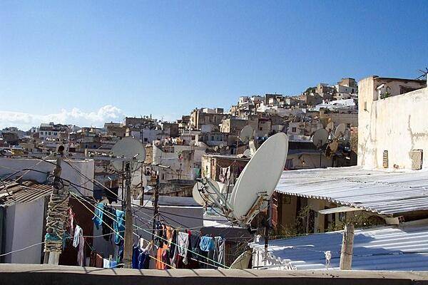 Algiers rooftop view.