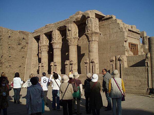 Birthing house or mammisi at the Temple of Horus at Edfu.