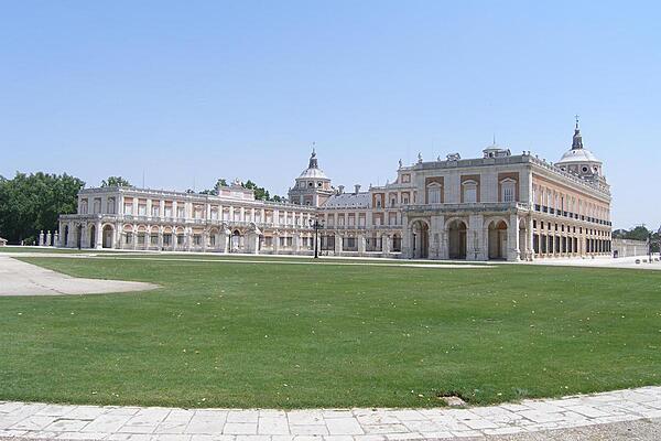 The Palacio Real (Royal Palace) in Aranjuez, 48 km (30 mi) south of Madrid, is one of the residences of the King of Spain. It was commissioned by Philip II in the late 16th century, but not completed until  the middle of the 18th century.