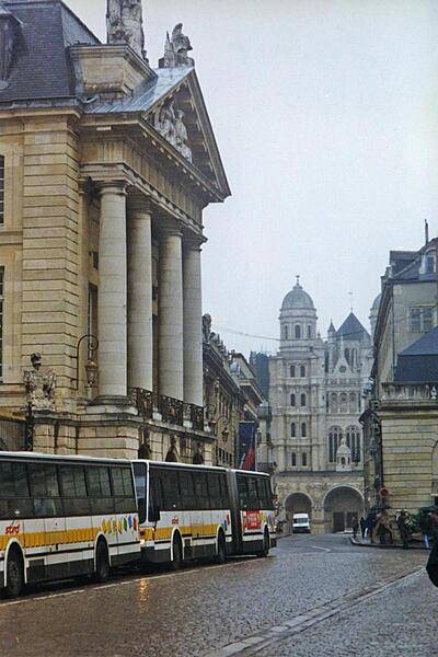 The Palais des Ducs de Bourgogne (Palace of the Dukes of Burgundy) in Dijon.