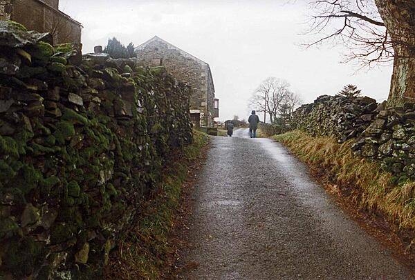 Dry stone walls line a road in the Lake District in northwest England. The lakes and mountains of this picturesque area were attracting tourists by the end of the 18th century and by 1951 the government formed the Lake District National Park to protect the area from becoming over developed. Its most famous inhabitant was the poet William Wordsworth.