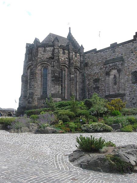 A section of the Scottish National War Memorial building located in Edinburgh Castle.