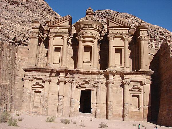 The "Monastery" (El-Deir) at Petra.