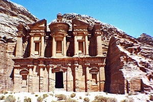 The "Monastery" (El-Deir) at Petra.
