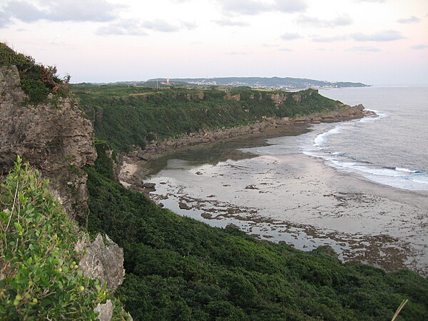 Okinawan shoreline.