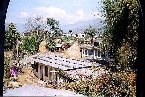 Farming community outside of the city of Pokhara in Nepal.