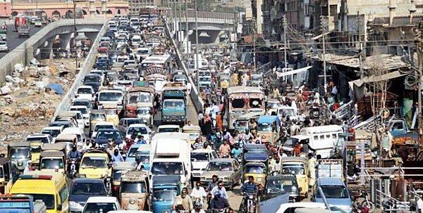 A centuries-old settlement that now ranks among the world's largest, Pakistan's seaport city of Karachi mixes intense urbanization with remnants of a natural environment. This true-color satellite image of Karachi shows the southwestern edges of the city.
Two rivers, the Lyari and Malir, pass through Karachi en route to the Arabian Sea. The Lyari River passes north of the Port of Karachi, and expansive salt works, appearing as large geometric areas of green, line the northern edge of that river's delta. East of the port, the Malir River flows southward toward the sea.
Between the port and the Arabian Sea, a barrier island runs northwest-southeast (left edge of the image). East of this island and west of the port sits a large expanse of water and mangroves. Water in the Lyari River Delta must empty into the sea through the Baba Channel. Sediment colors the water flowing through that channel a lighter color than the surrounding ocean. Immediately east of the Port of Karachi lie two more mangroves, the larger of which is named Chinna Creek.
Many of Karachi's oldest structures and most popular tourist attractions appear in the city center just northeast of the port, but street grids cover almost all of the available land outside of the mangroves. Photo courtesy of NASA.