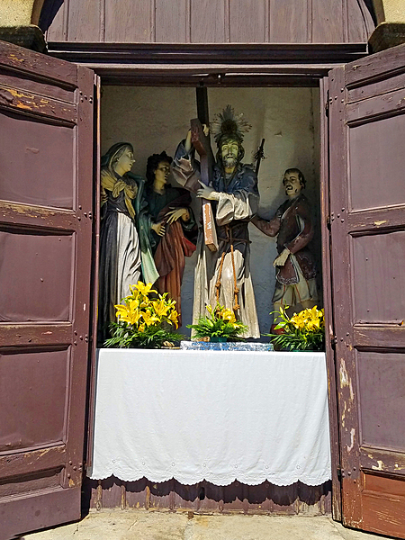 Street shrines are maintained by Guimaraes residents in each neighborhood of the city.