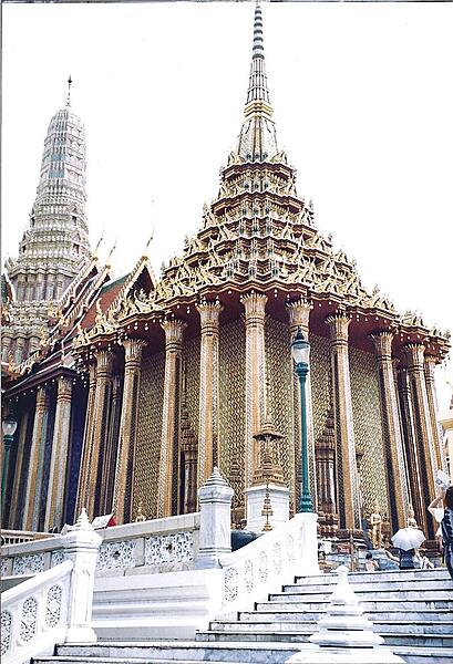 Phra Mondop (library) at the Royal Palace.