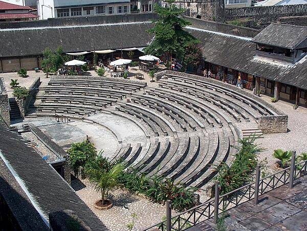 Amphitheater near the Old Arab Fort, Stone Town.