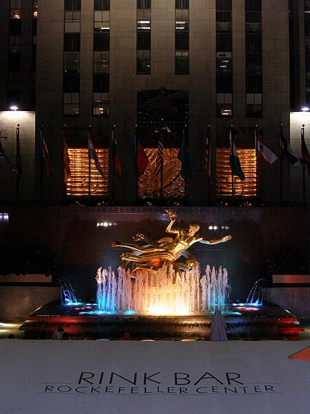 Rockefeller Center in New York City.