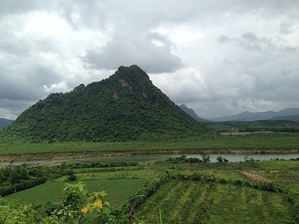 Another countryside view along the  AH-16 highway.