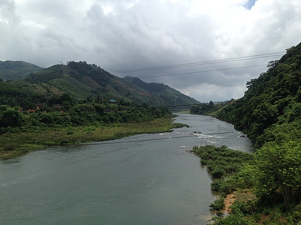 The Thach Han River winds through central Vietnam.